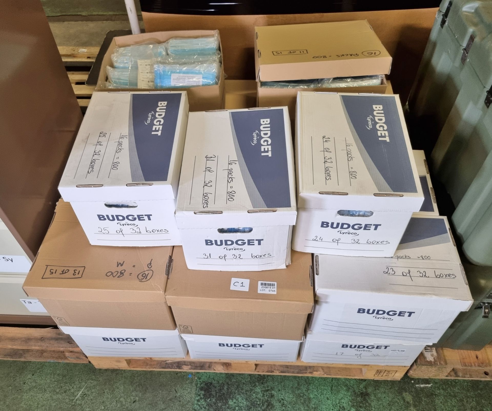 23x boxes of Blue FFP2 - respiratory protection masks - 16 packs per box - Bild 2 aus 4
