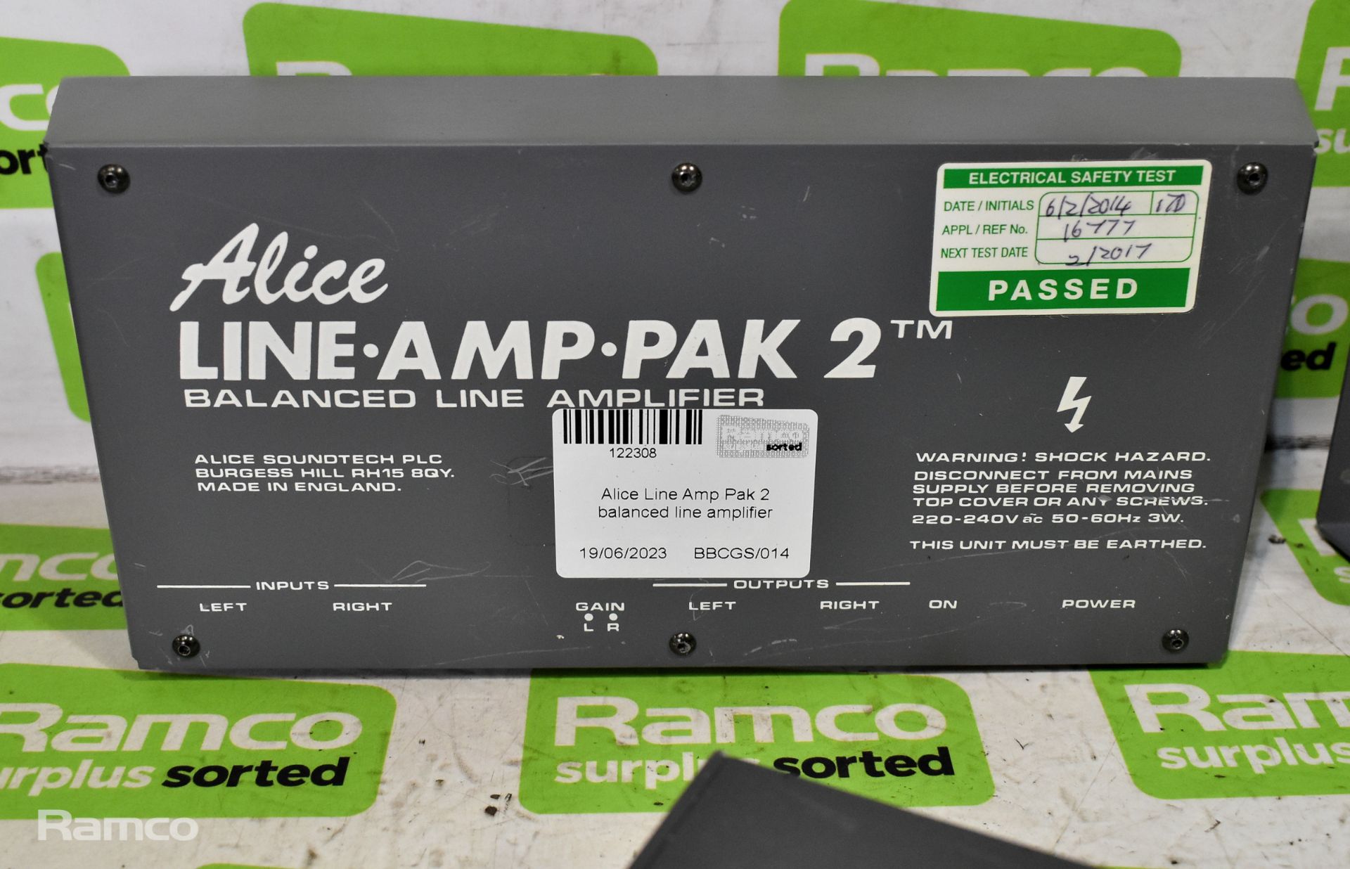 Alice Line Amp Pak 2 balanced line amplifier, Alice Mix Minus Pak telephone cleanfeed adapter - Bild 2 aus 6