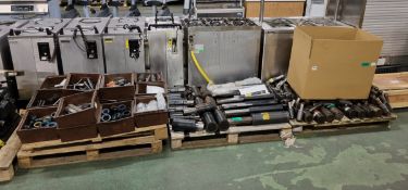 Metrol gas springs, repair kits, tool kit and regassing accessories