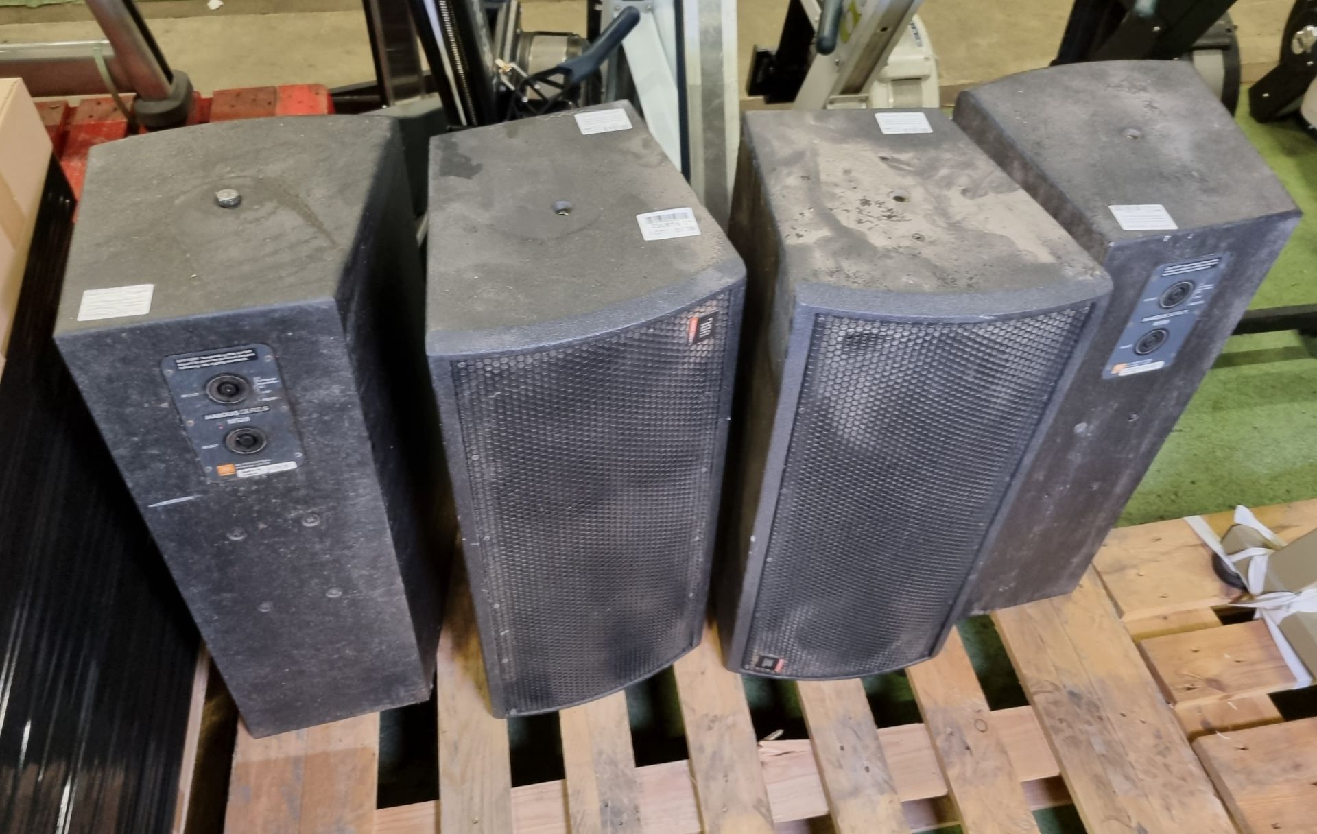 4x JBL Marquis series MS28 compact 2-way loudspeakers - W 295 x D 324 x H 676mm - Image 2 of 4