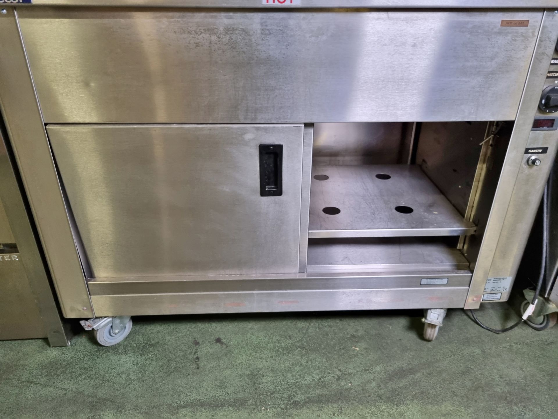 Victor SCEP12Z-42 hot cupboard with bain marie - W 1200 x D 710 x H 1440 mm - Image 4 of 6