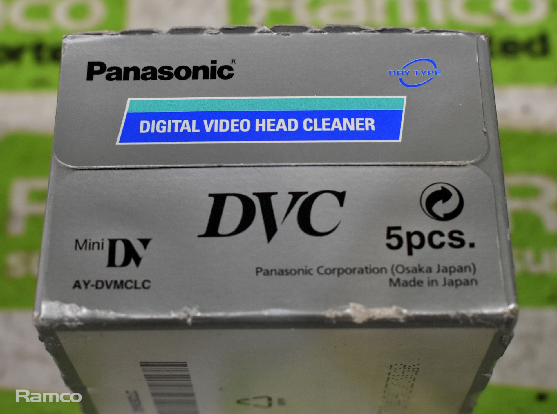 Zebra TLP2844 label printer, 4x boxes of Panasonic DVC digital video head cleaners - 5 units per box - Image 7 of 7