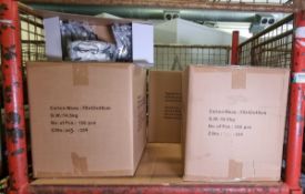 3x boxes of TapMedic LLC goggles - 150 pairs per box