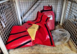 Fire and rescue accessories - Weber-Hydraulik kevlar braided fibre panels, Paraid casualty shield