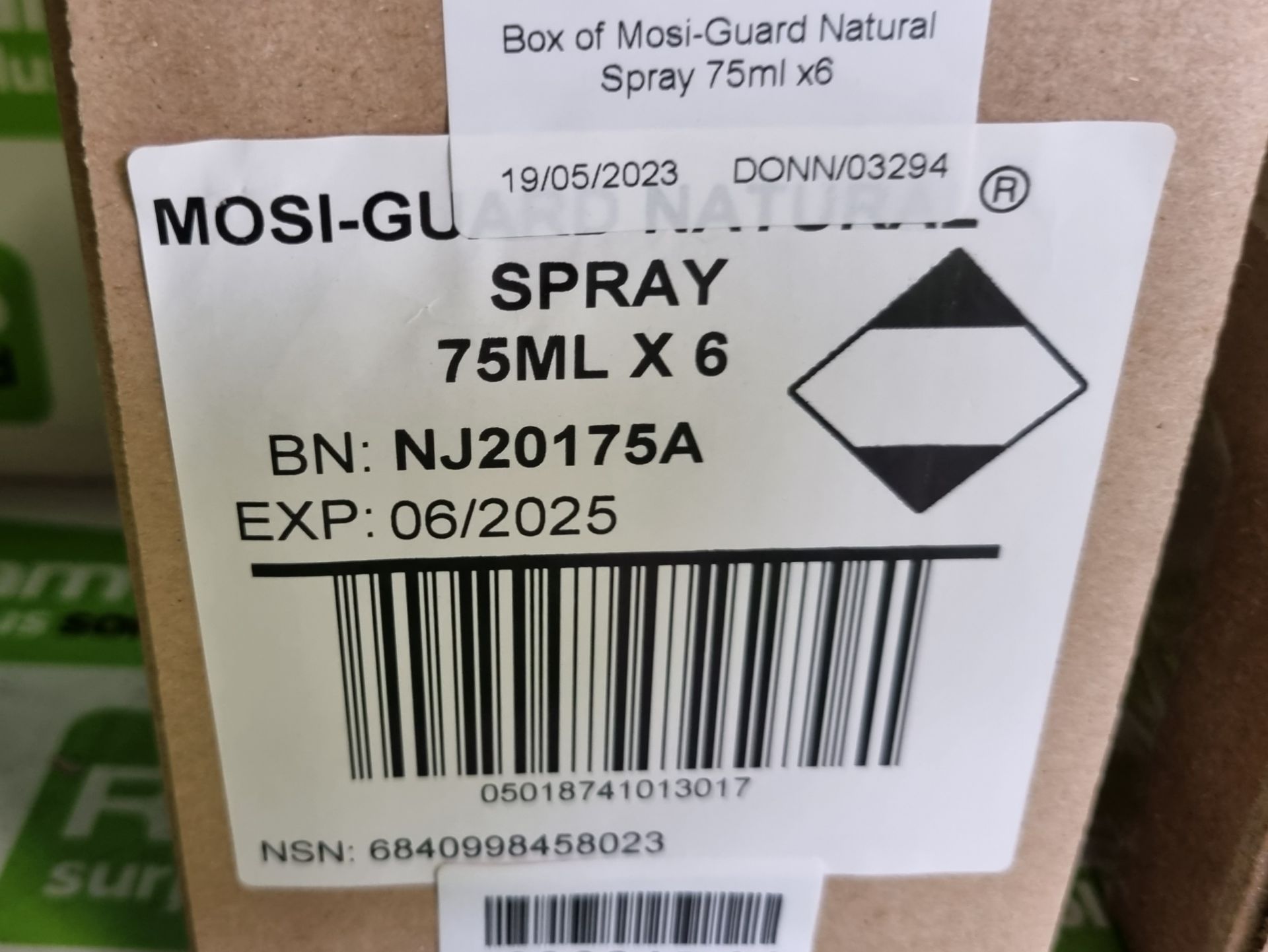 2x boxes of Mosi-Guard Natural Spray 75ml - 6 bottles per box - Bild 2 aus 4