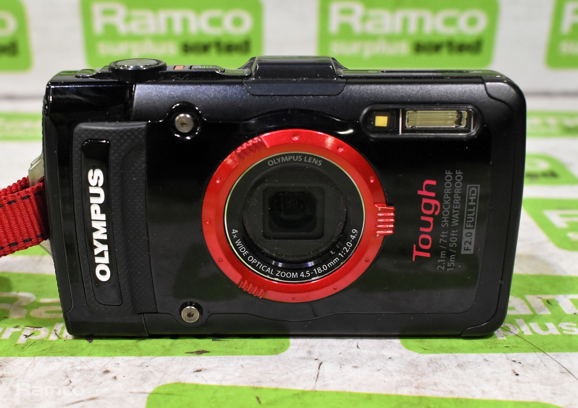 Olympus TG-2 tough digital camera, Canon PowerShot G10 digital camera with battery charger - Bild 6 aus 10