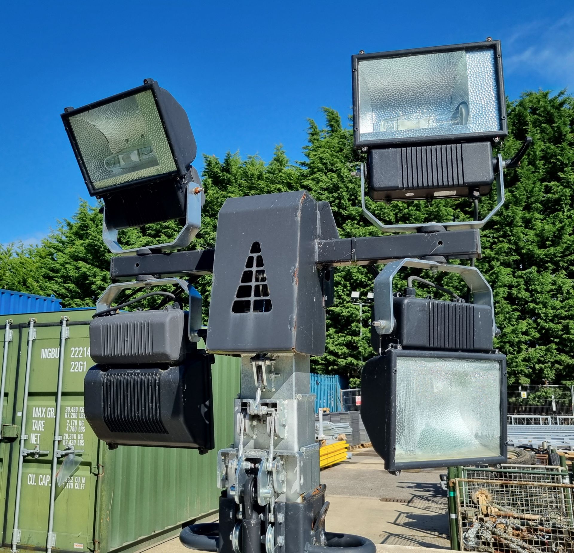 Tower Light VB-9 4x400W metal halide lighting tower - Kohler 3335.537 diesel engine - Linz E1C10S G - Bild 4 aus 23