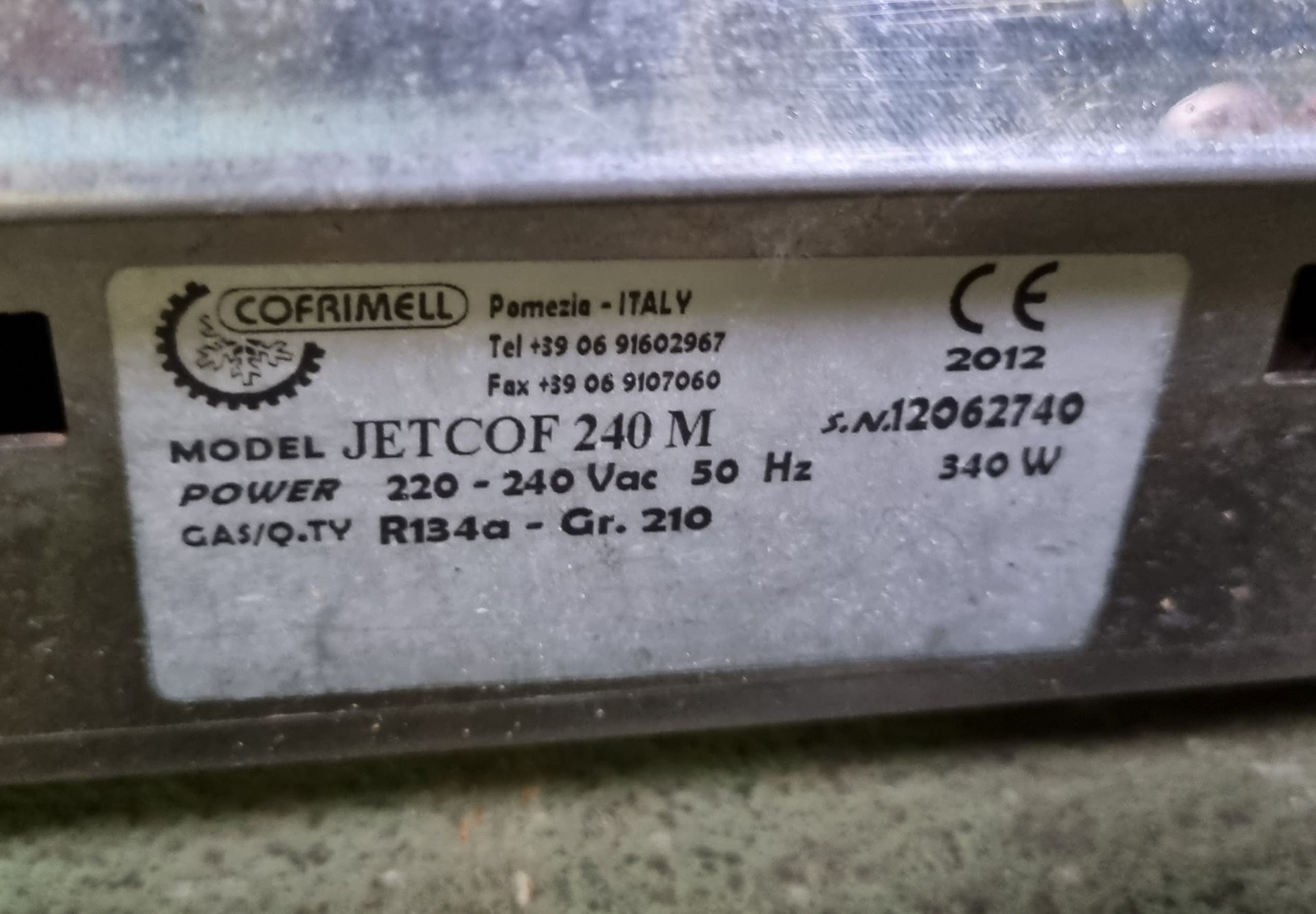 Cofrimell Jetcof 240M 2 bowl paddle drink dispenser - missing tanks - Image 4 of 4