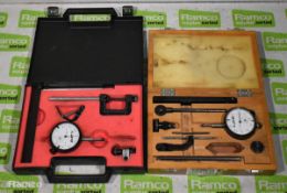 2x Baty dial indicator sets - incomplete