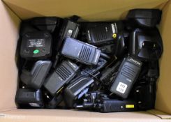 15x Samcom CP320 & IPPT network POC radios & chargers - untested