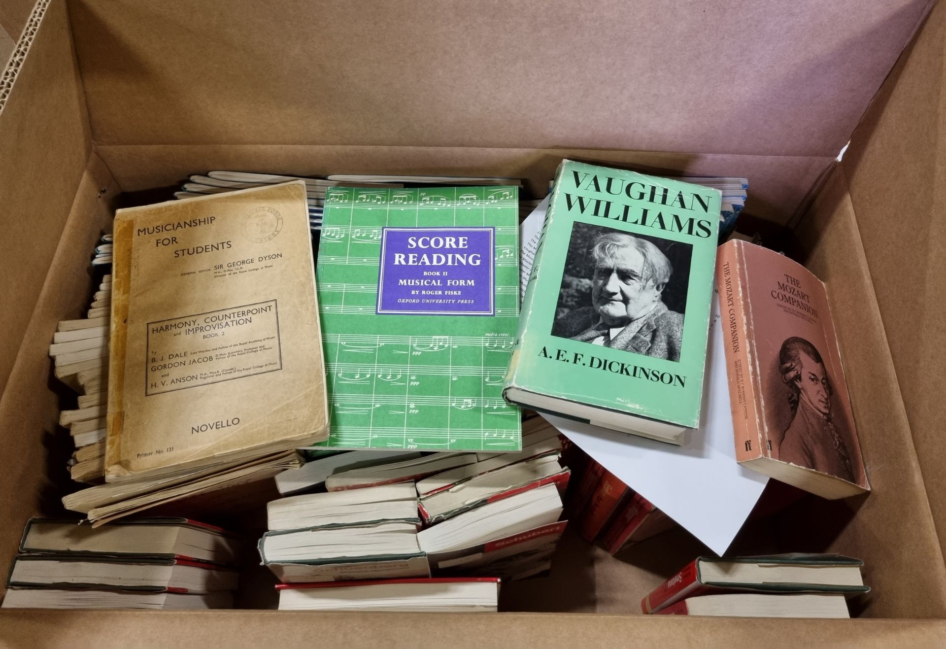 9x boxes of various music books & sheet music (see pictures for titles on outer box) - Bild 2 aus 4