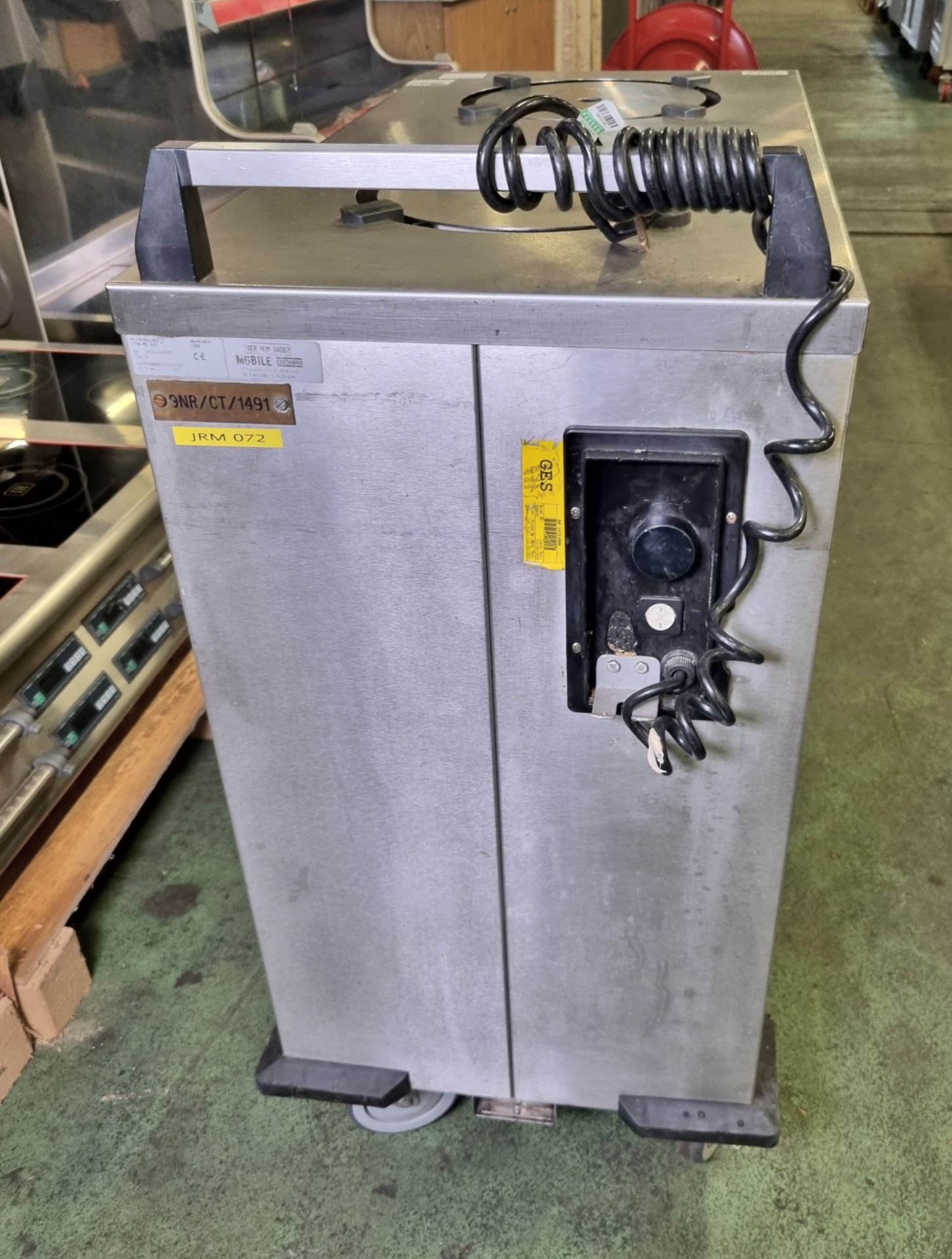 Mobile Containing 2 THN-MS 280 plate warmer - Bild 3 aus 4