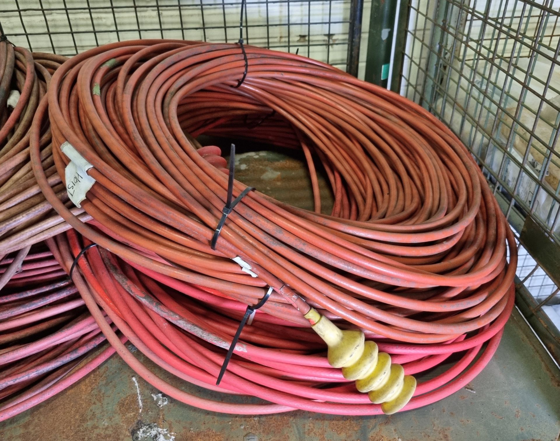 4x heavy duty coaxial cables with Lemo connectors - Bild 3 aus 5