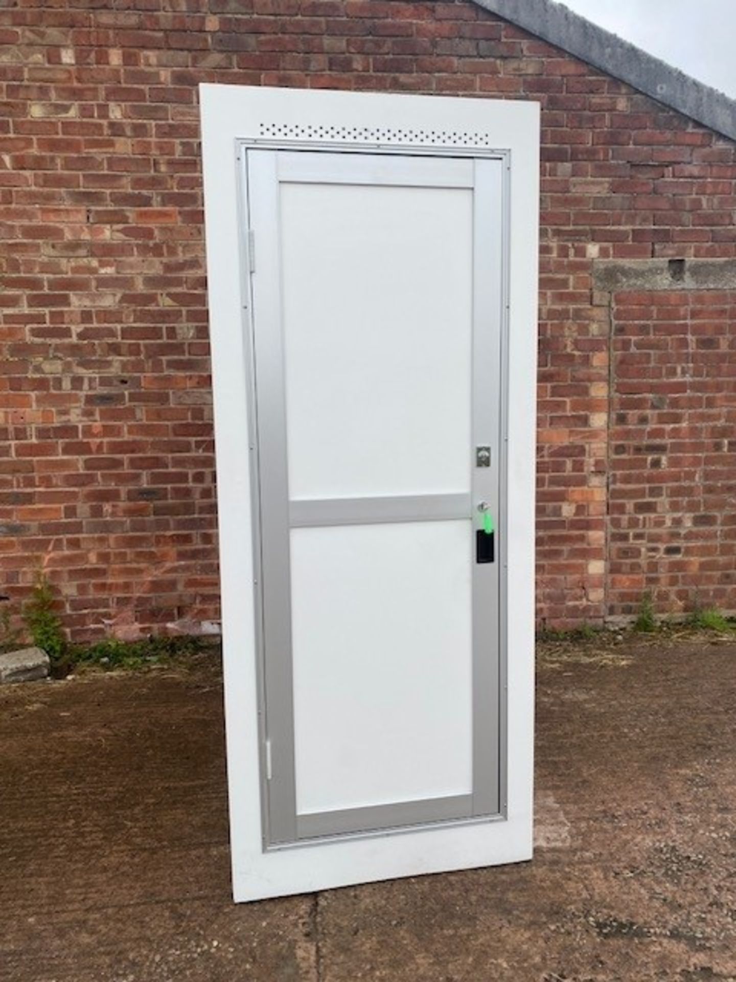 Event shower cubicle, approx. 1200mm x 900mm x 2200mm white - Bild 2 aus 15