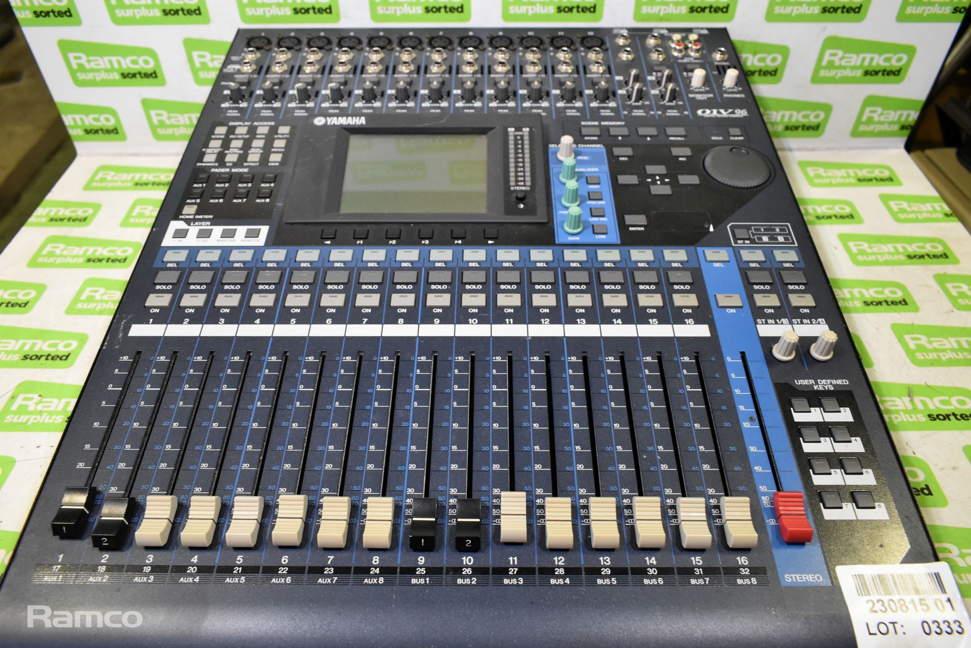 Yamaha 01V 96 digital mixing console 50-60Hz L 54 x D 43 x H13cm - Bild 2 aus 7