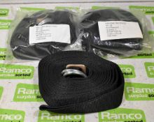 3x Colpro military tent roof straps