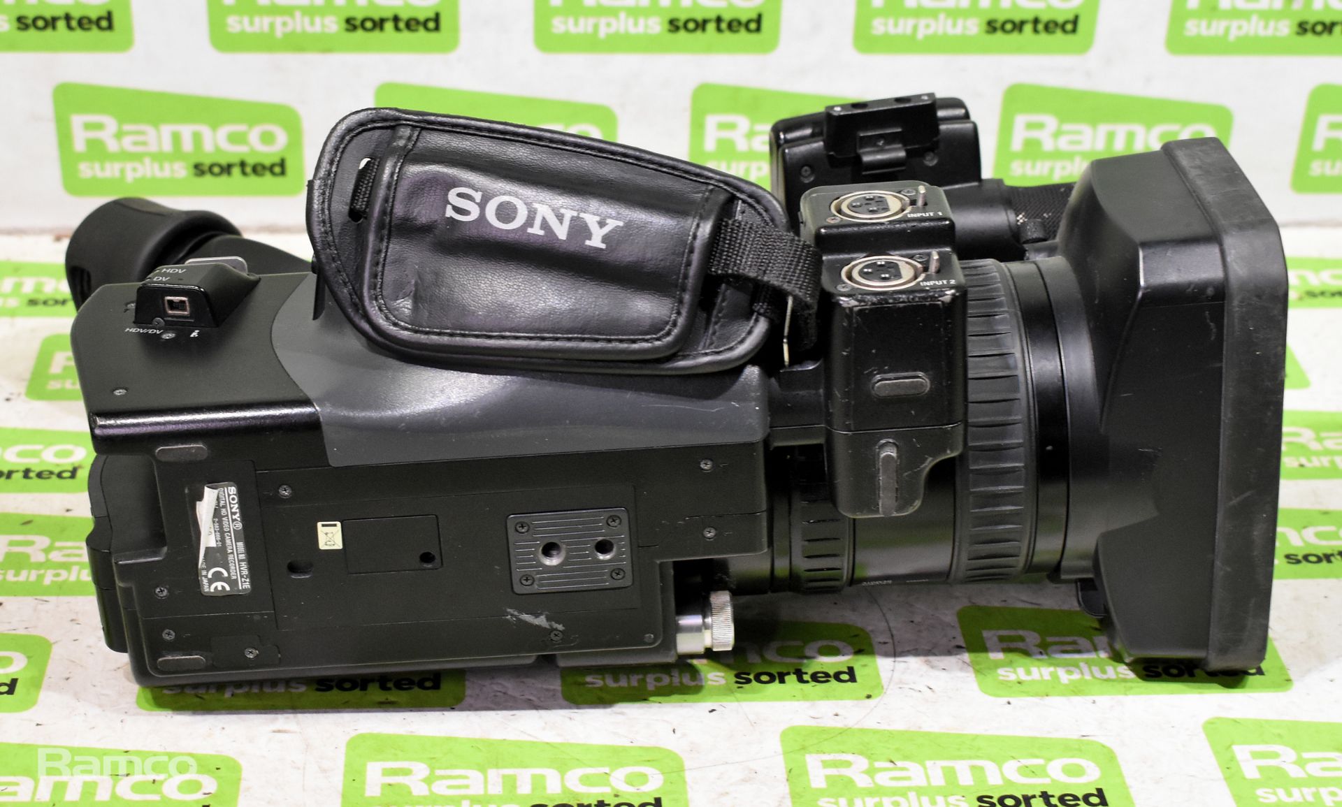 Sony HVR-Z1E HDV digital HD video camera recorder - missing battery - Bild 12 aus 13