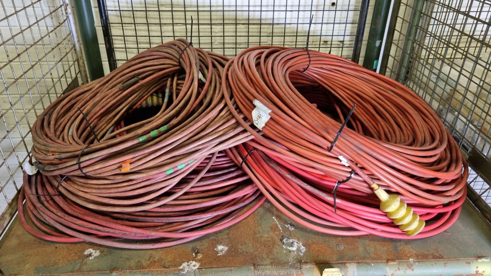 4x heavy duty coaxial cables with Lemo connectors - Bild 2 aus 5