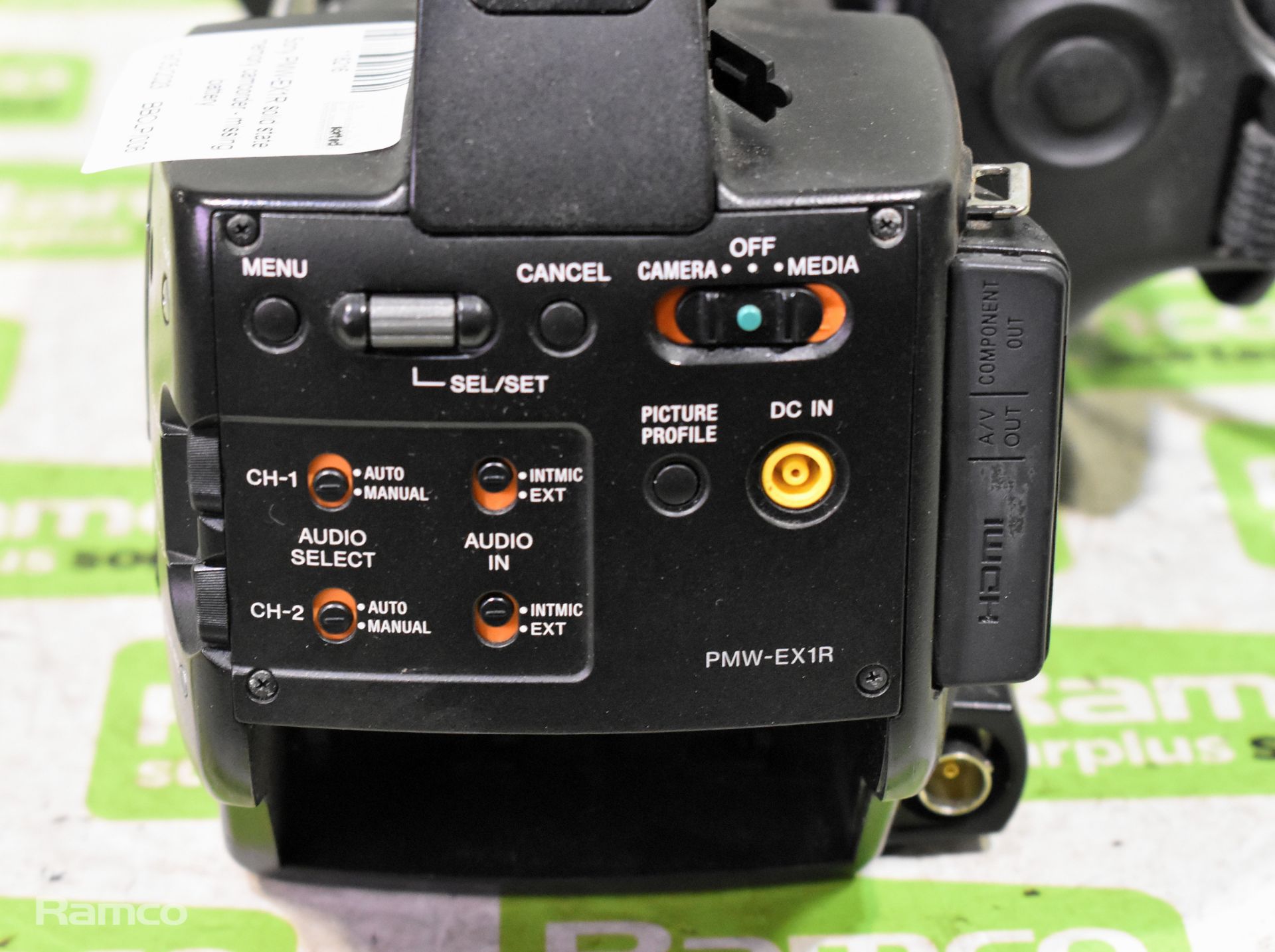 Sony PMW-EX1R solid state memory camcorder - EXMOR full HD 3CMOS - XDCAM EX HD - missing battery - Bild 7 aus 14