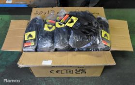PTI Poly work gloves - size 9 large - 240 pairs