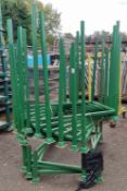 6x Stillages - flatpack - Green - L 1460 x W 940 x H 440/1300mm, 3x Stillages