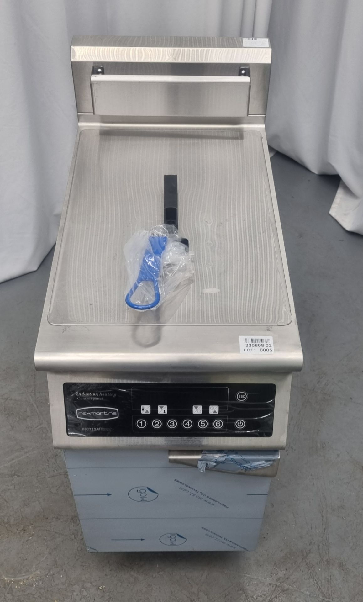 Rex Martins RESC-4B-08 free standing electric induction fryer - Bild 2 aus 7