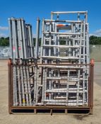 20 x Aluminium Scaffold ladder frame sections
