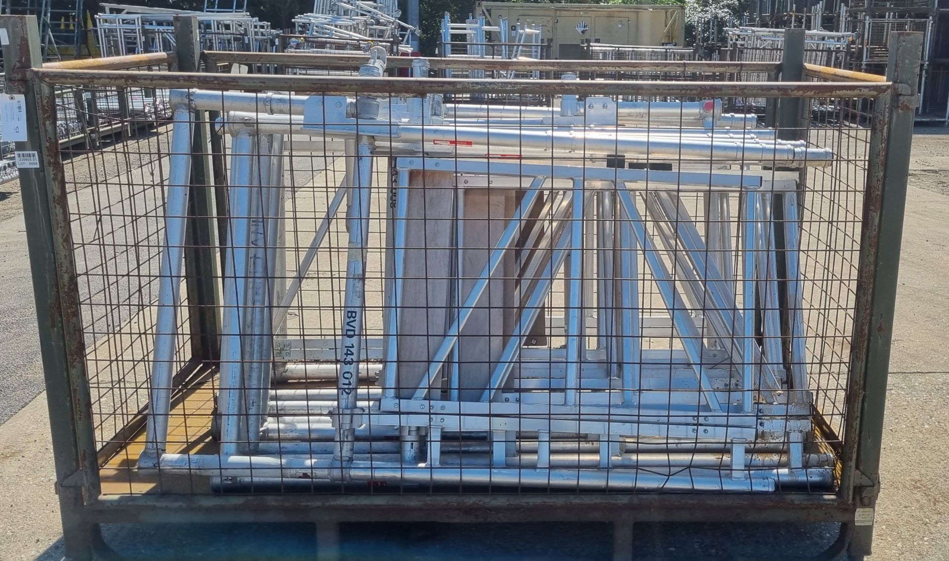 8 x Aluminium Scaffold gate units - Image 3 of 4