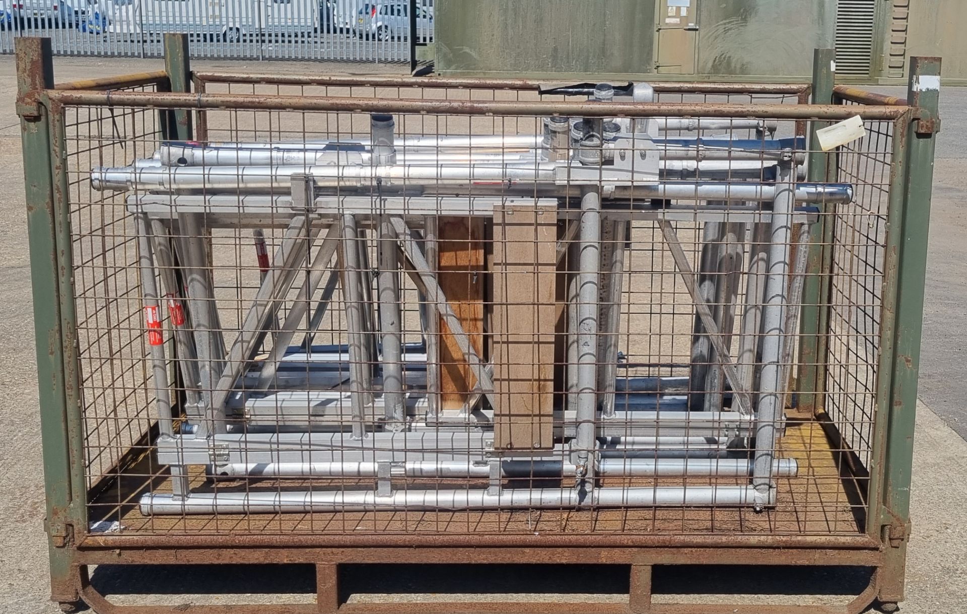 8 x Aluminium Scaffold gate units