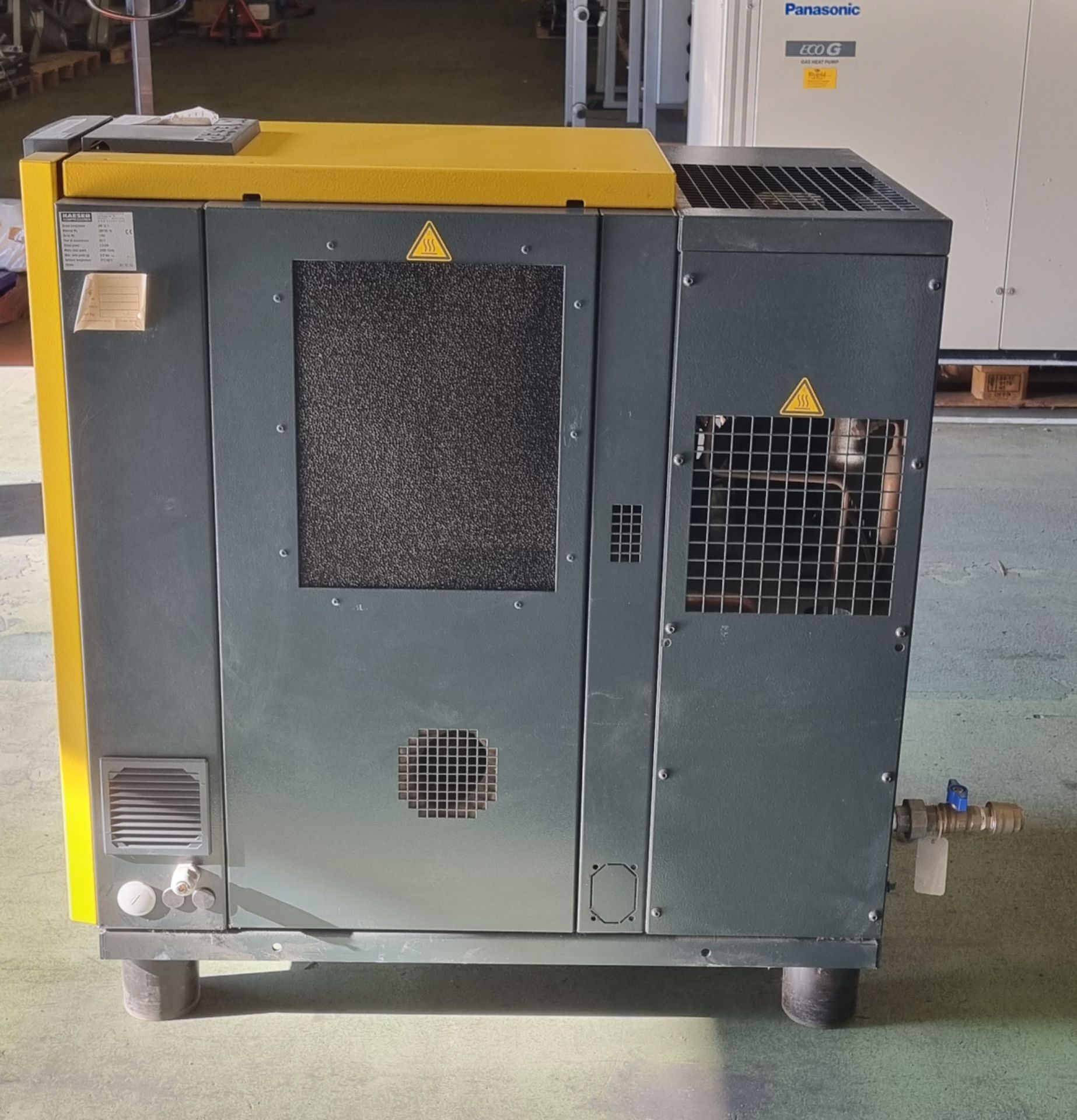 HPC/Kaeser SM 12T rotary screw compressor with ABT 15 refrigeration dryer - Bild 3 aus 11