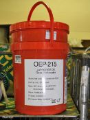 20 litre OEP 215 helicopter gear oil (cannot be sent by parcel)