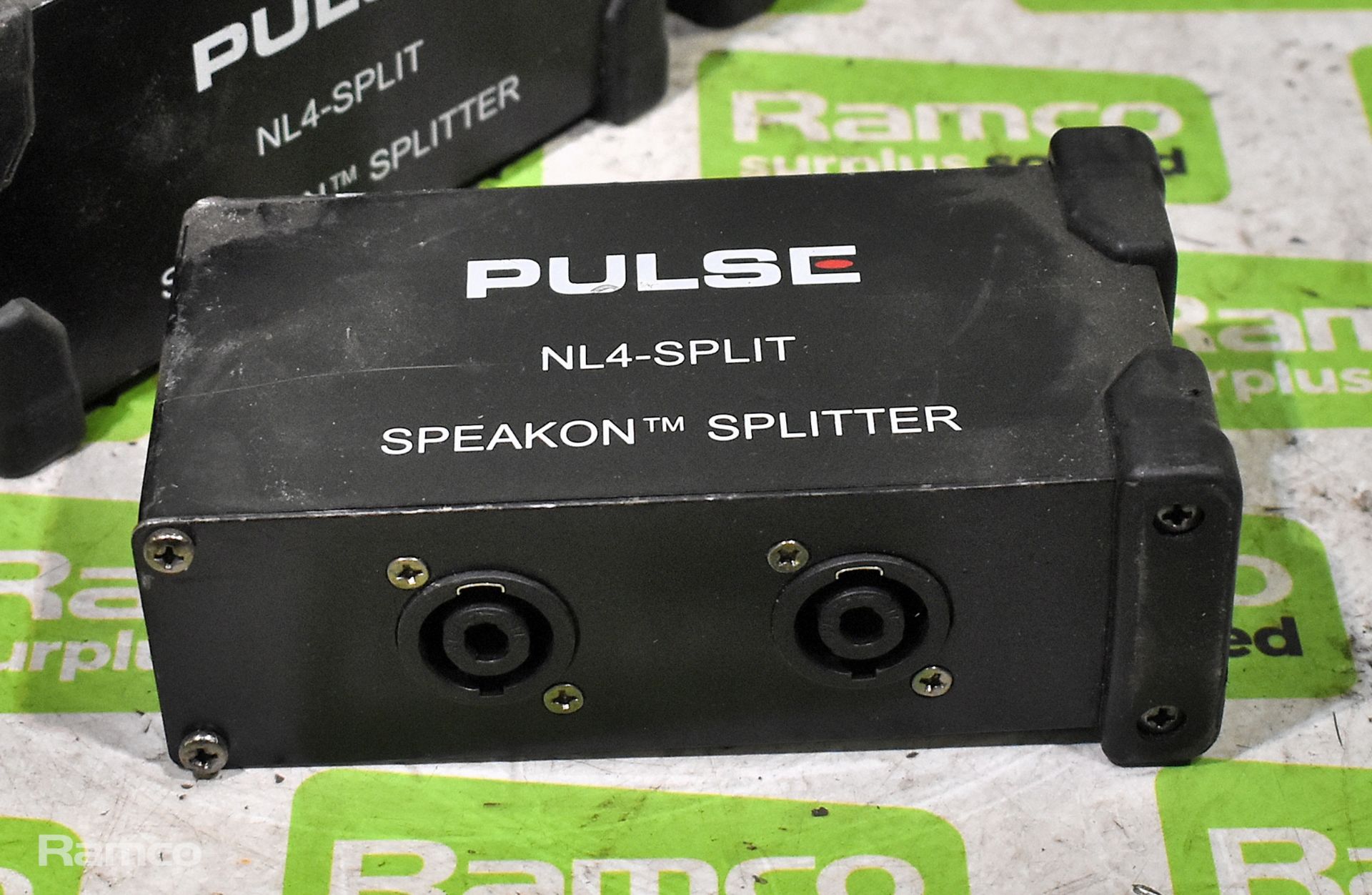 8x Pulse NL4-SPLIT Speakon splitter boxes - L 150 x W 80 x H 50mm - Bild 3 aus 3