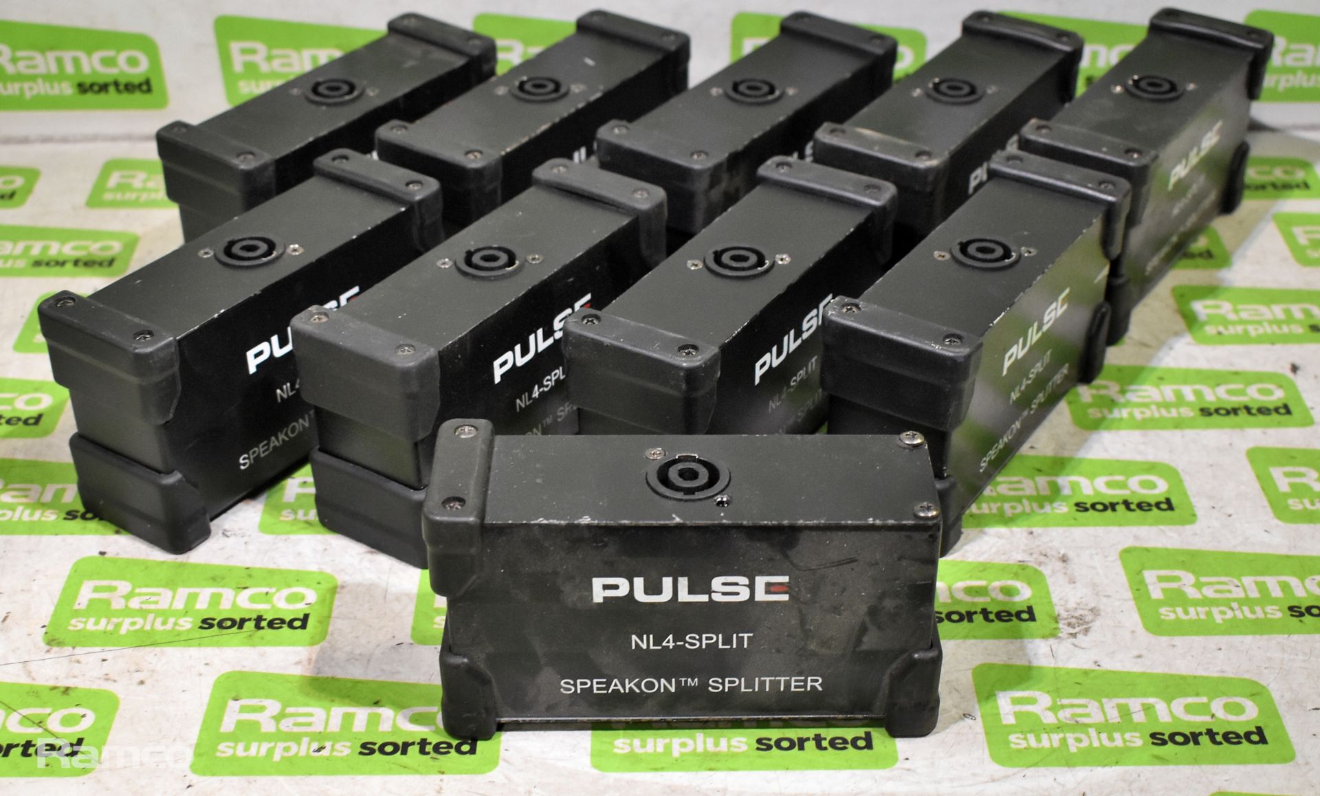 10x Pulse NL4-SPLIT Speakon splitter boxes - L 150 x W 80 x H 50mm - Bild 2 aus 3