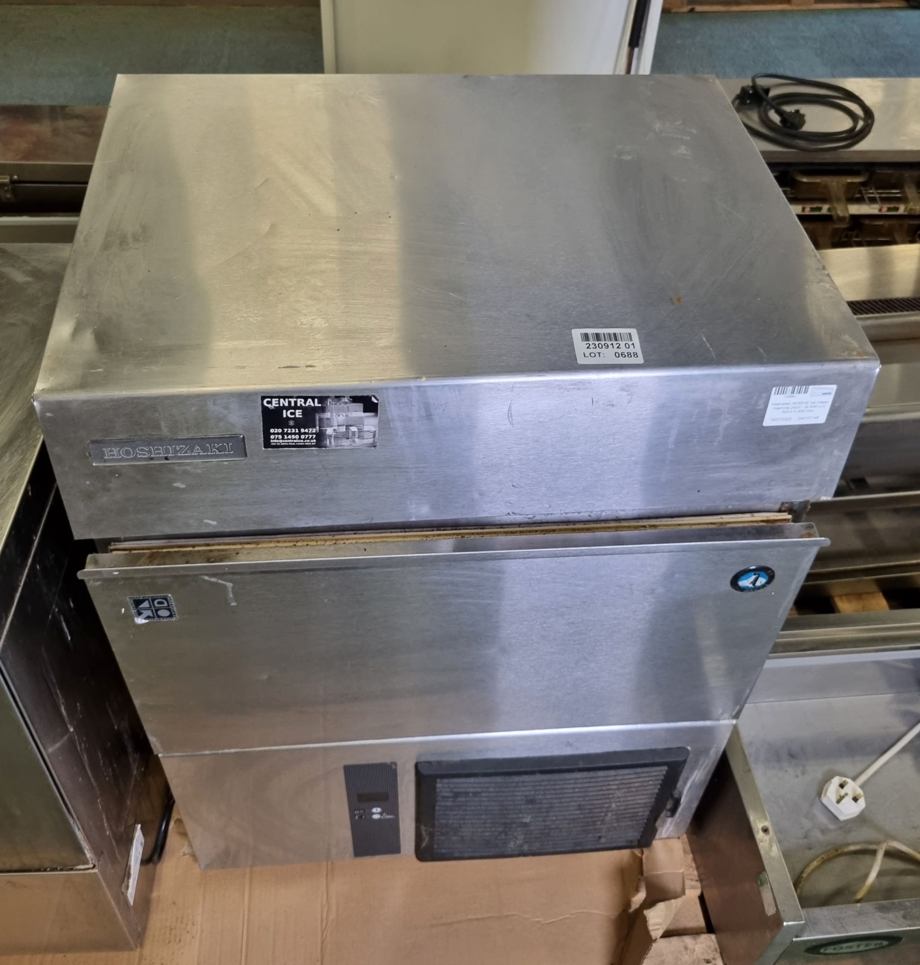 Hoshizaki IM-65NE ice maker machine 240V - W 640 x D 500 x H 850 mm - Bild 2 aus 4