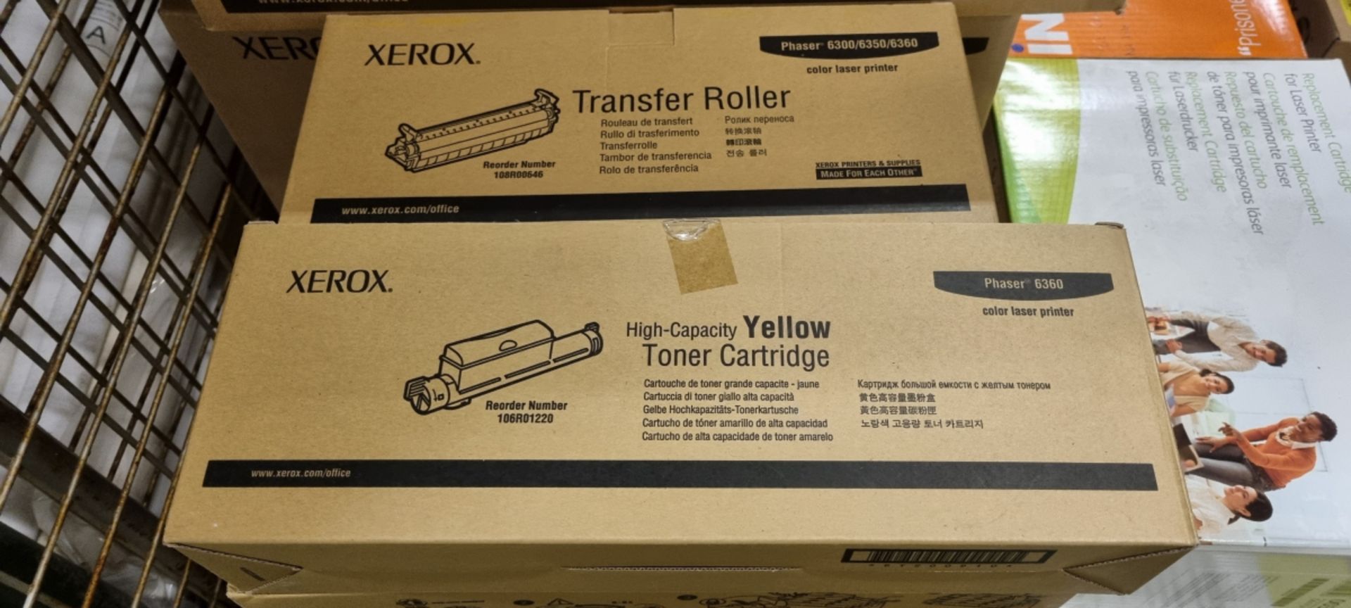 28x boxes of toners and transfer rollers - Xerox 6360, Xerox 7750, Xerox 3610 and HP 3600 - Image 3 of 7