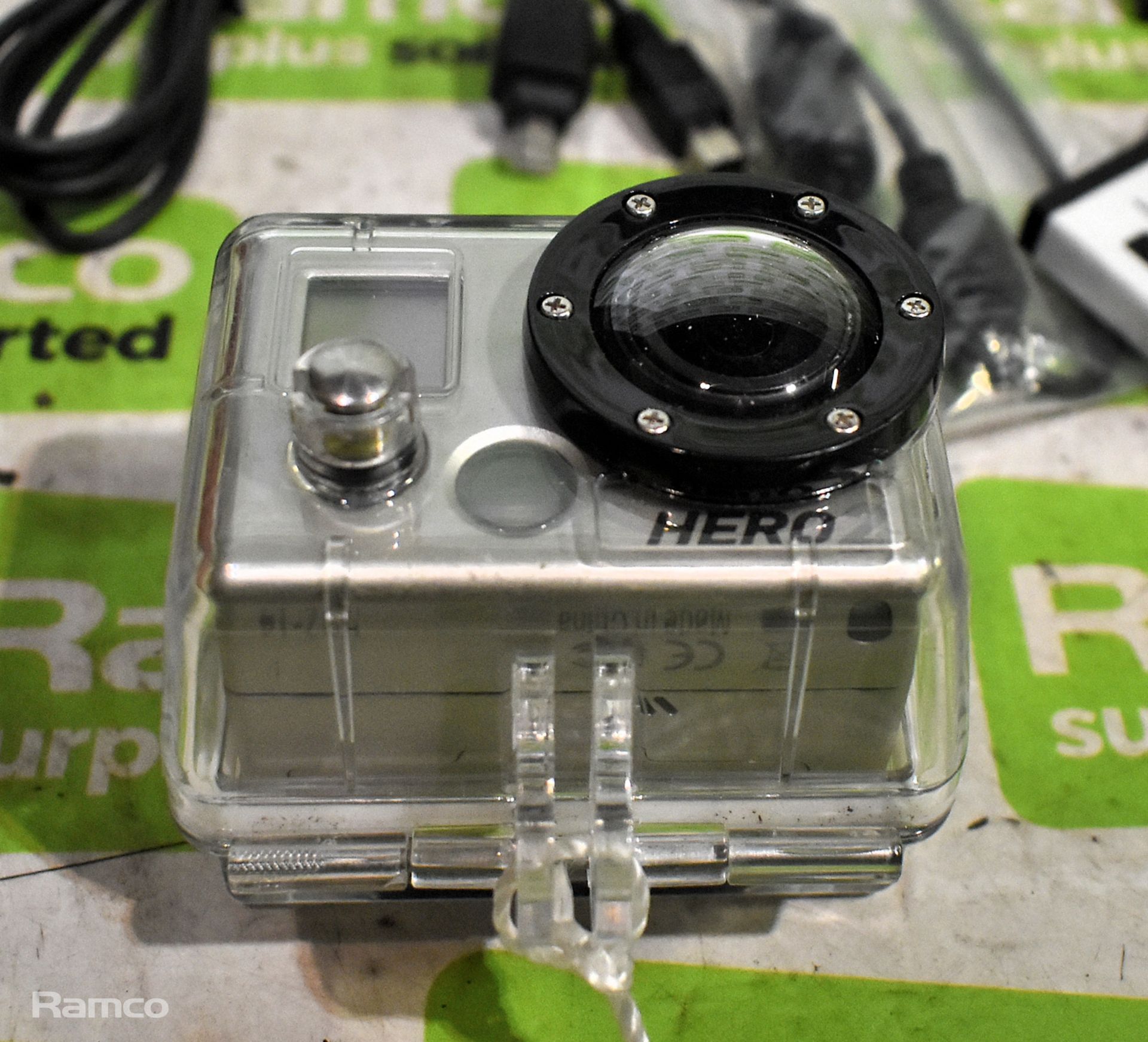 2x GoPro Hero2s with spares (assorted) - Image 4 of 8