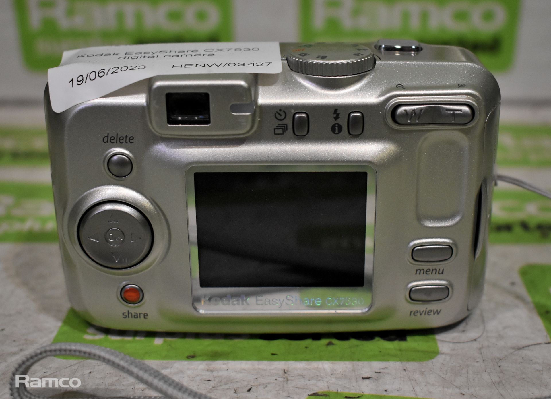 Kodak EasyShare CX7530 digital camera, Olympus Tough-8000 underwater compact camera with box - Bild 4 aus 17