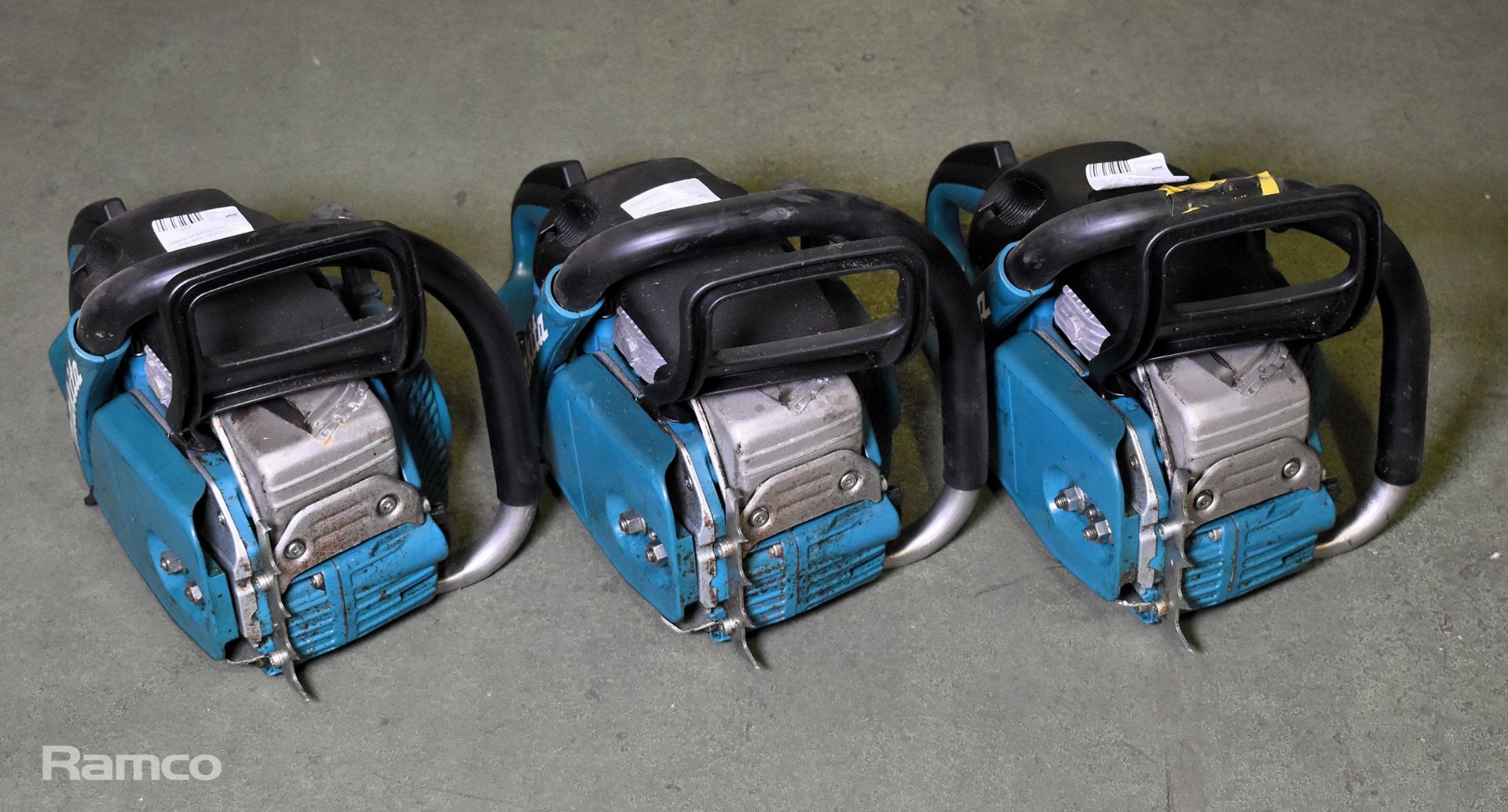 3x Makita DCS5030 50cc petrol chainsaw bodies - AS SPARES & REPAIRS