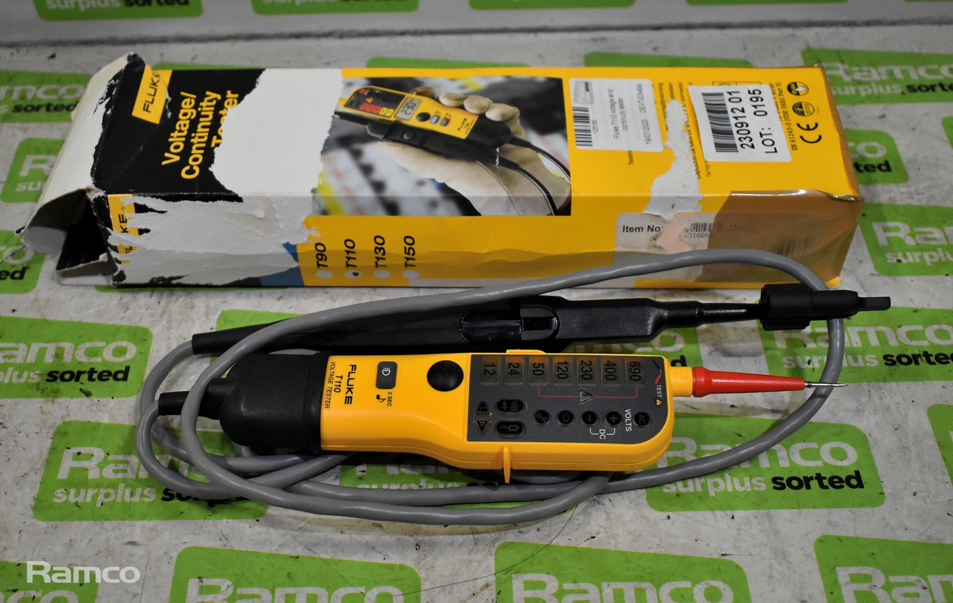 Fluke T110 voltage and continuity tester