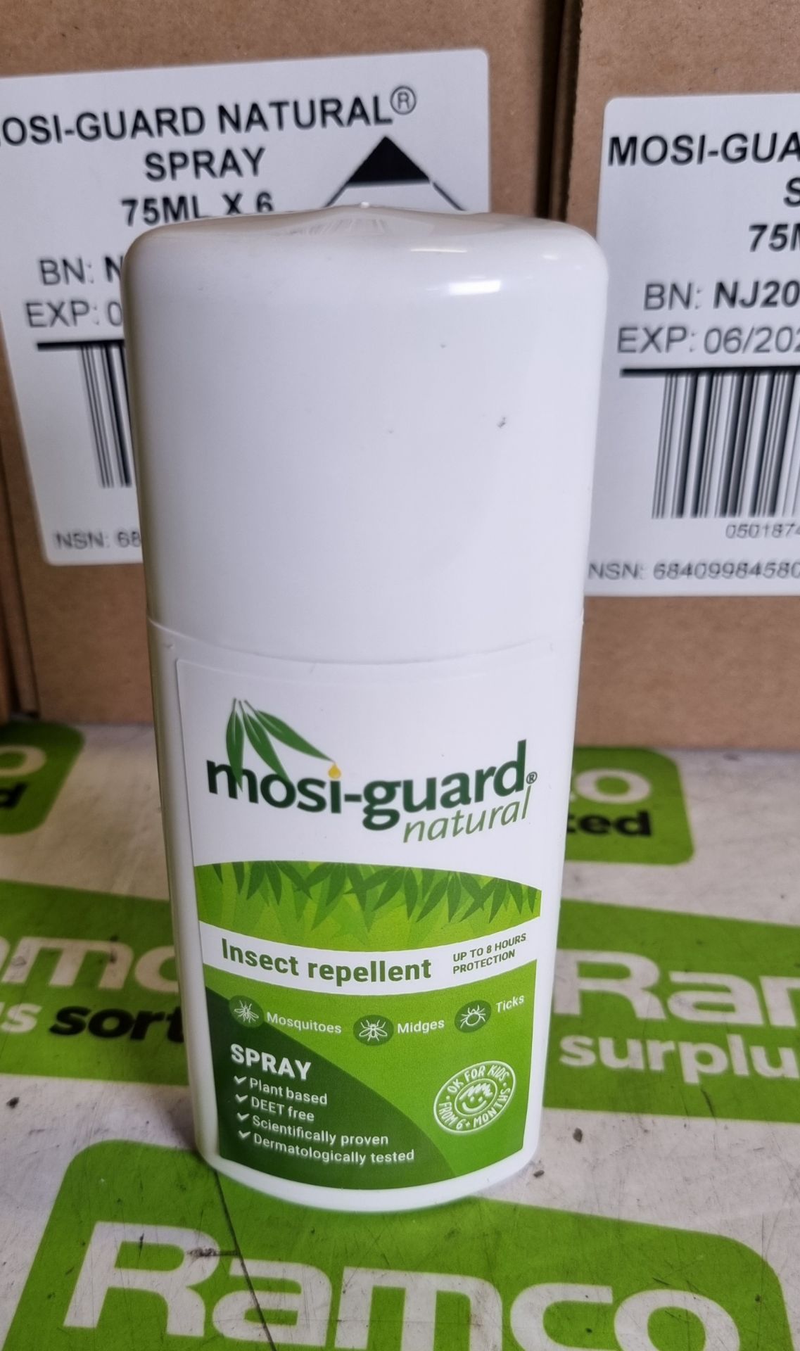 8x boxes of Mosi-Guard Natural Spray 75ml - 6 per box - Bild 4 aus 5