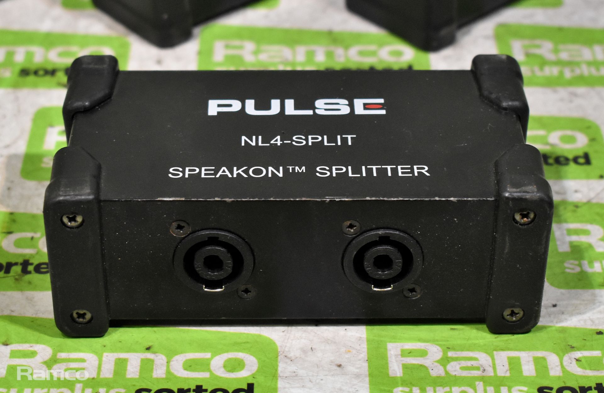 4x Pulse NL4-SPLIT Speakon splitter boxes - L 150 x W 80 x H 50mm - Image 3 of 3