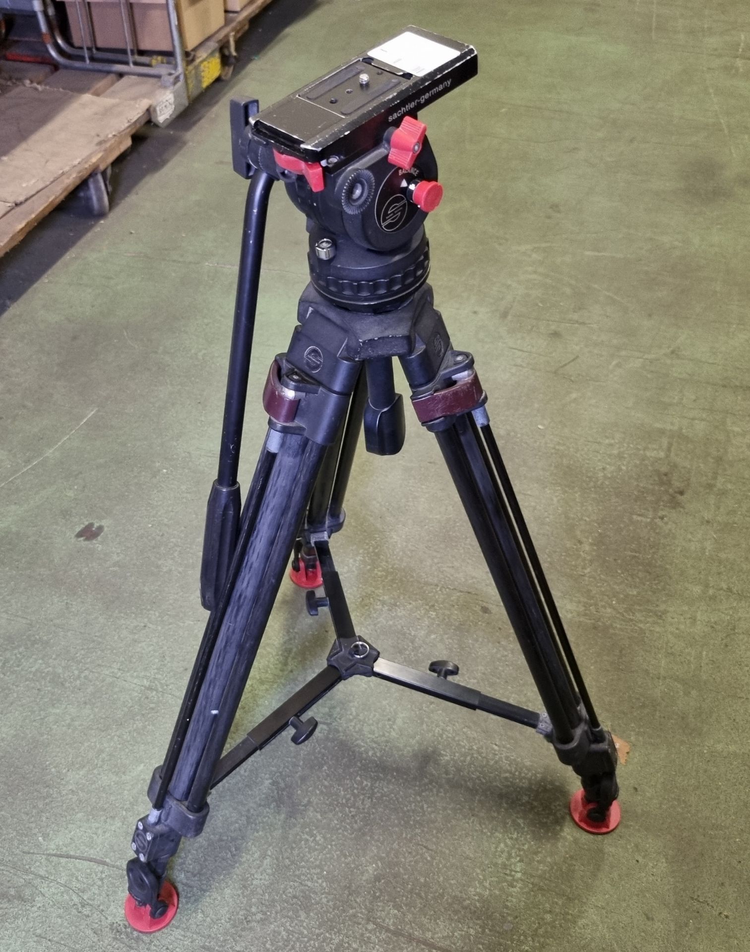 Sachtler Speed Lock 75 tripod with DV4 II head - max load: 95kg - max height: 161cm - Image 3 of 4