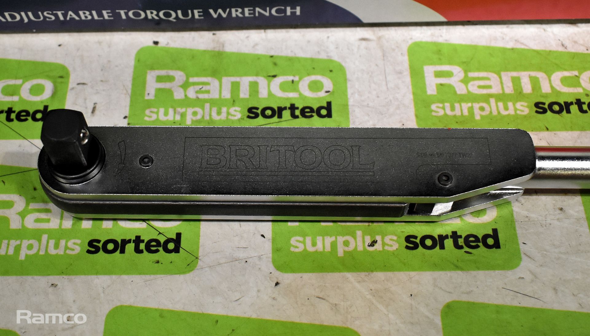 Britool EVT 600A 3/8 inch adjustable torque wrench in plastic case - 12-68 nm (10-50 lbf.ft) - Bild 2 aus 6