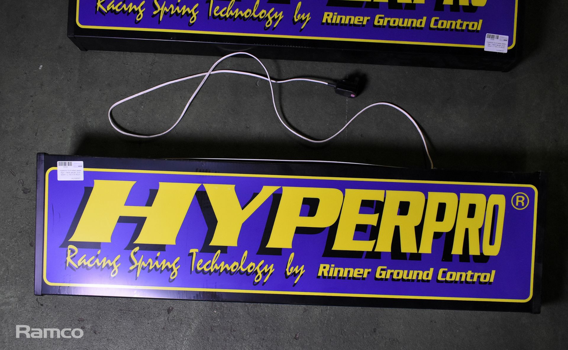 Hyperpro illuminated dealer signs - detail in the description - Bild 2 aus 5