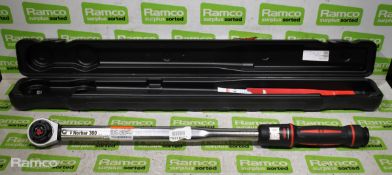 Norbar 300 1/2 inch torque wrench in hard plastic case - 60-300nm (45-220lbf.ft)
