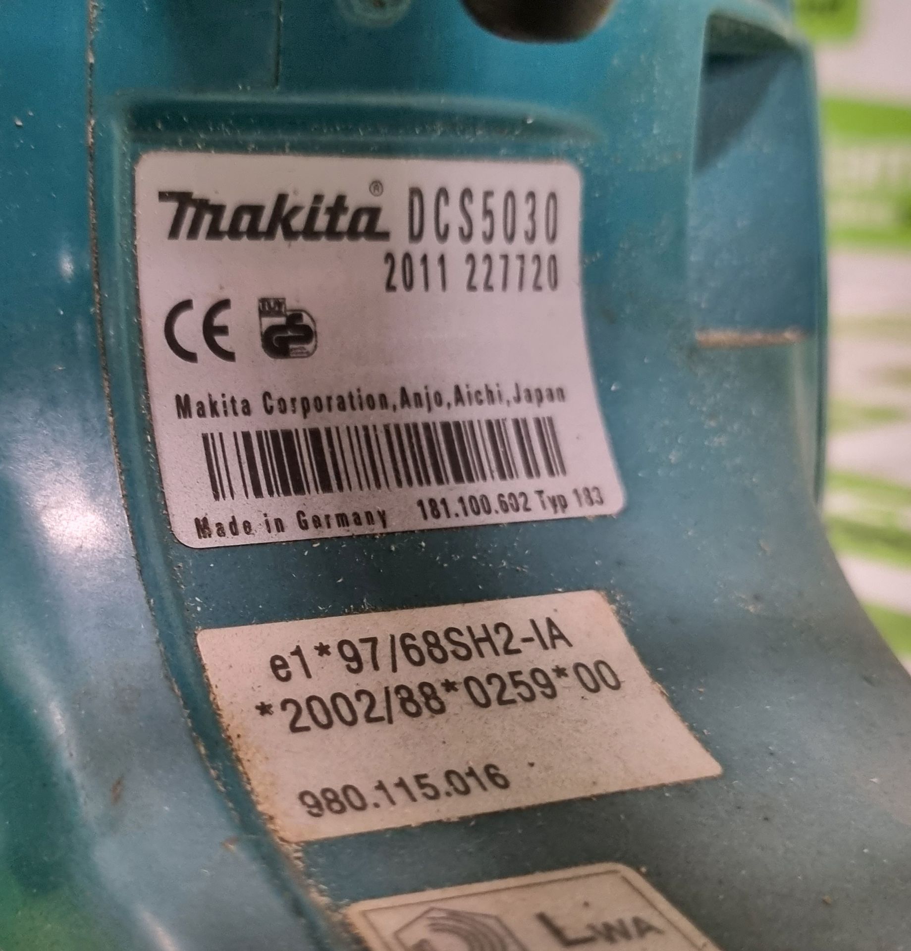 4x Makita DCS5030 50cc petrol chainsaws - AS SPARES OR REPAIRS - Bild 3 aus 4