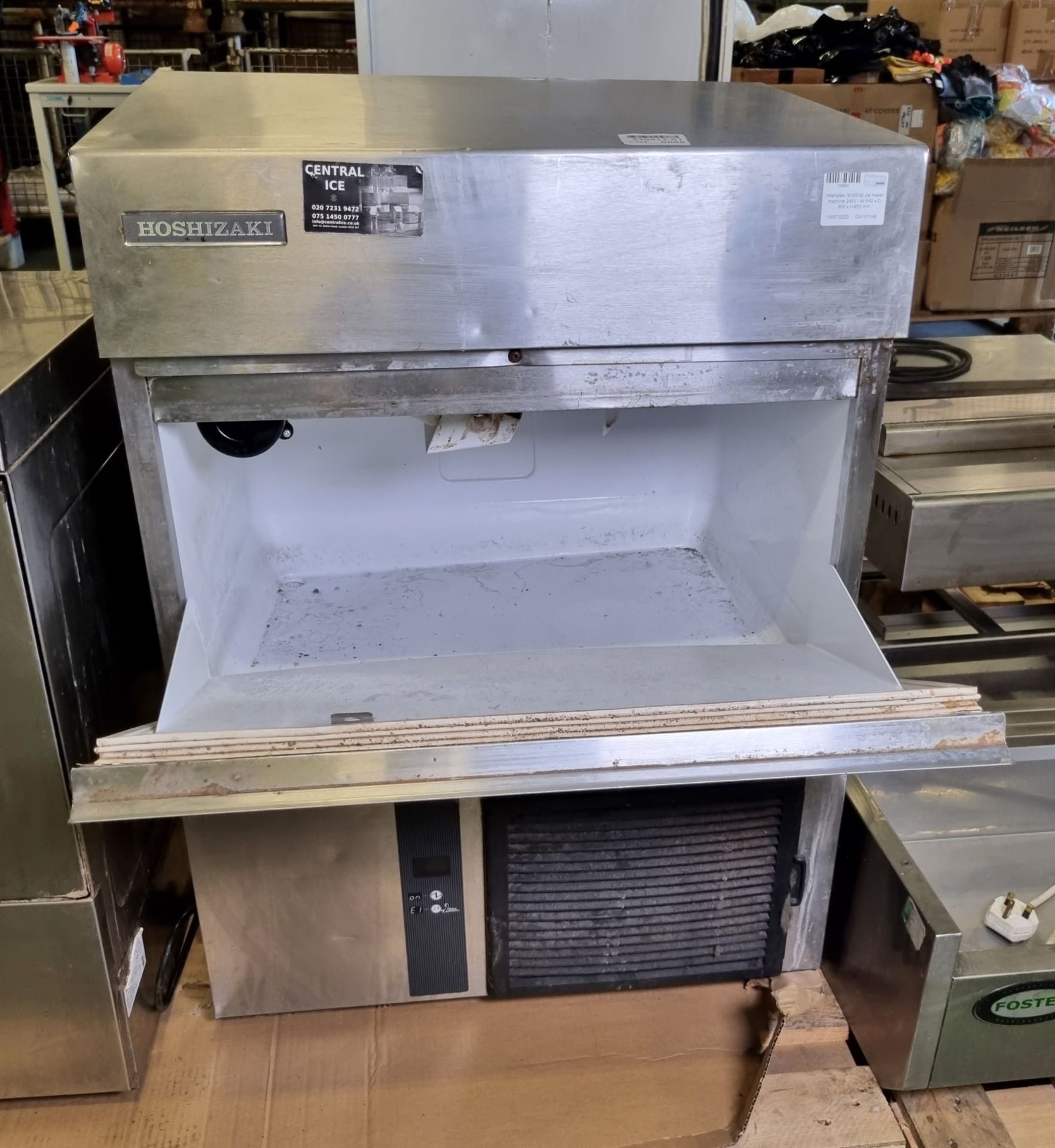Hoshizaki IM-65NE ice maker machine 240V - W 640 x D 500 x H 850 mm - Bild 3 aus 4