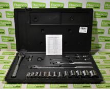 Armstrong 20 piece socket set in plastic case