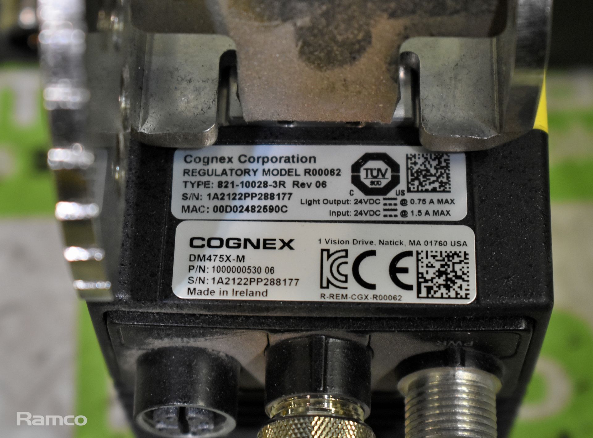 2x Cognex DM475X-M barcode readers - Image 4 of 8