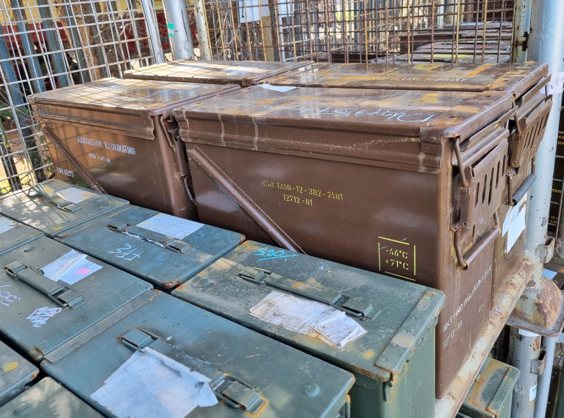 14x M2A1 ammo boxes, 4x M548 ammo boxes - Image 3 of 5